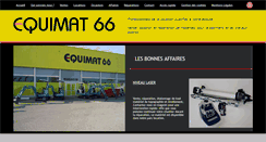 Desktop Screenshot of equimat66.fr