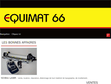 Tablet Screenshot of equimat66.fr